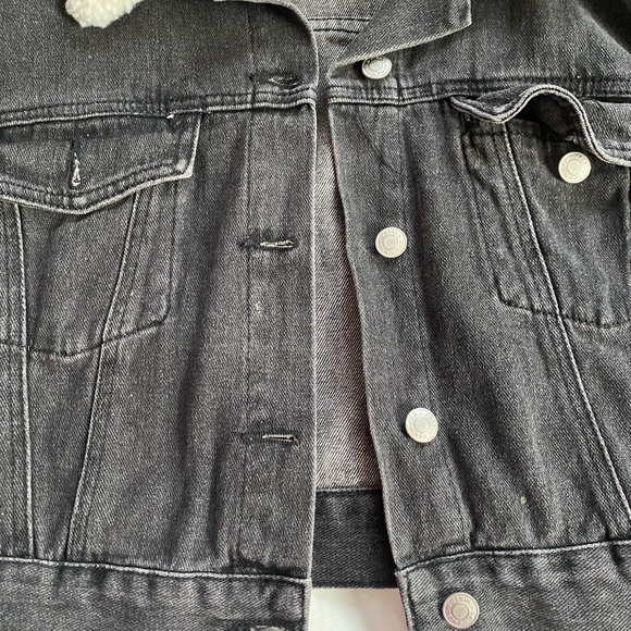 Pacsun black denim jacket - Picture 5 of 5